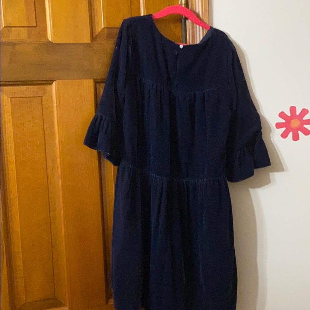 Velvet Blue Dress by Gymboree size 10 - Picture 2 of 4
